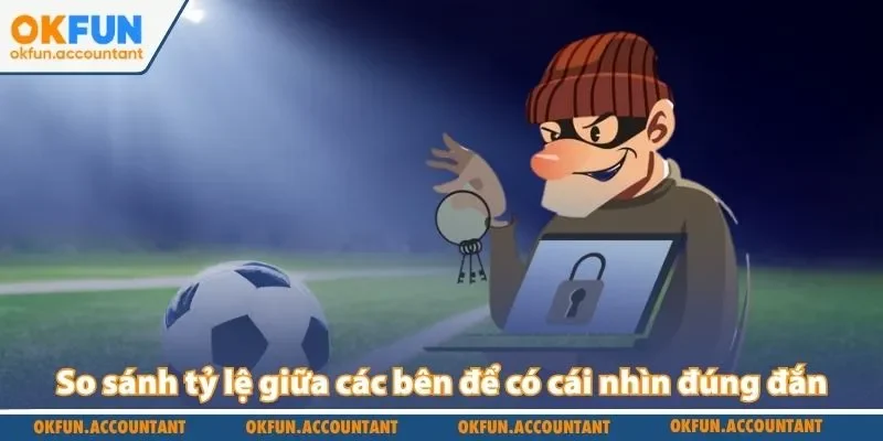 So sánh tỷ lệ giữa các bên để có cái nhìn đúng đắn