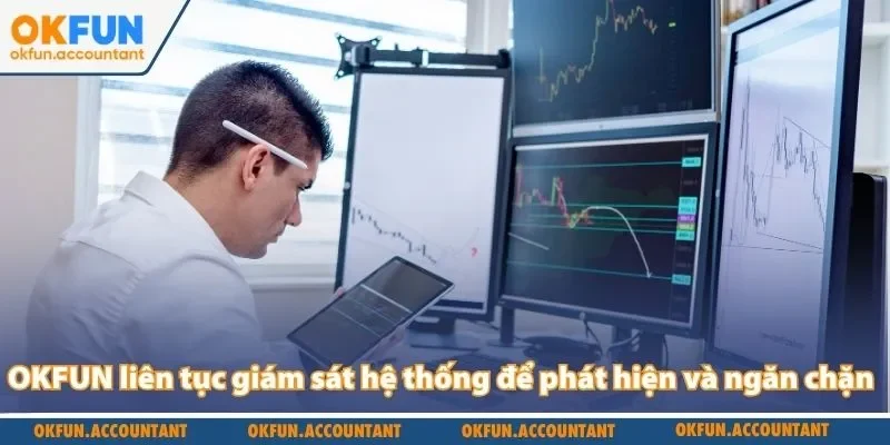 OKFUN liên tục giám sát hệ thống để phát hiện và ngăn chặn