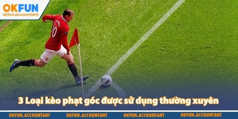 3 Loại kèo phạt góc được sử dụng thường xuyên