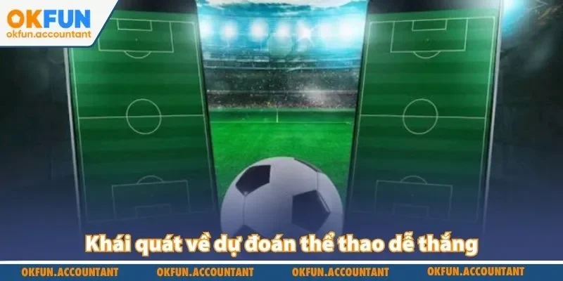 Khái quát về dự đoán thể thao dễ thắng